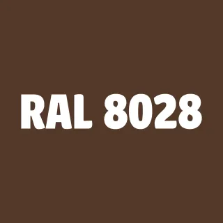 Sprej RAL 8028 - Rychleschnoucí syntetická barva