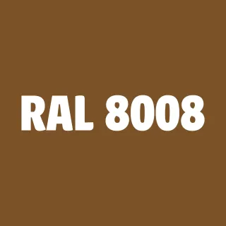 Sprej RAL 8008 - Rychleschnoucí syntetická barva