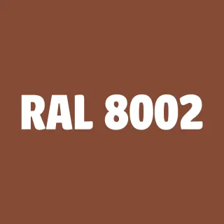 Sprej RAL 8002 - rychleschnoucí syntetická barva