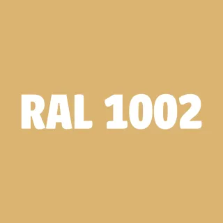 Sprej RAL 1002 - rychleschnoucí syntetická barva