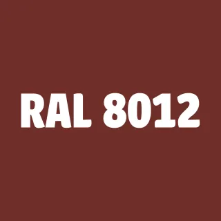 Sprej RAL 8012 - syntetická barva s vysokou odolností