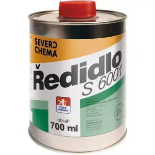 Ředidlo S6001 – pro syntetické barvy ke stříkání
