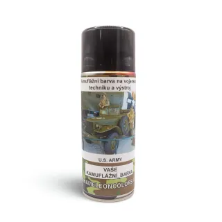 Kamuflážní sprej Olive Drab 5 FS 34087 - Originalní barva U.S. Army